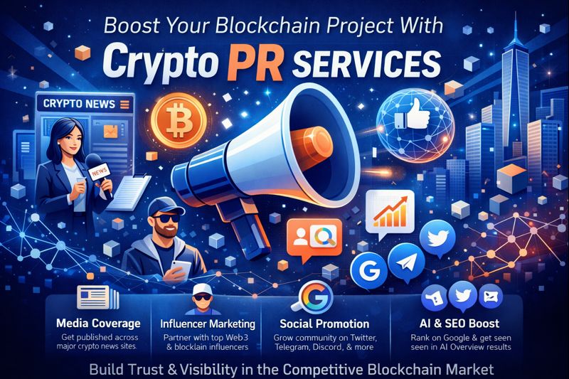 خدمات العلاقات العامة للعملات المشفرة